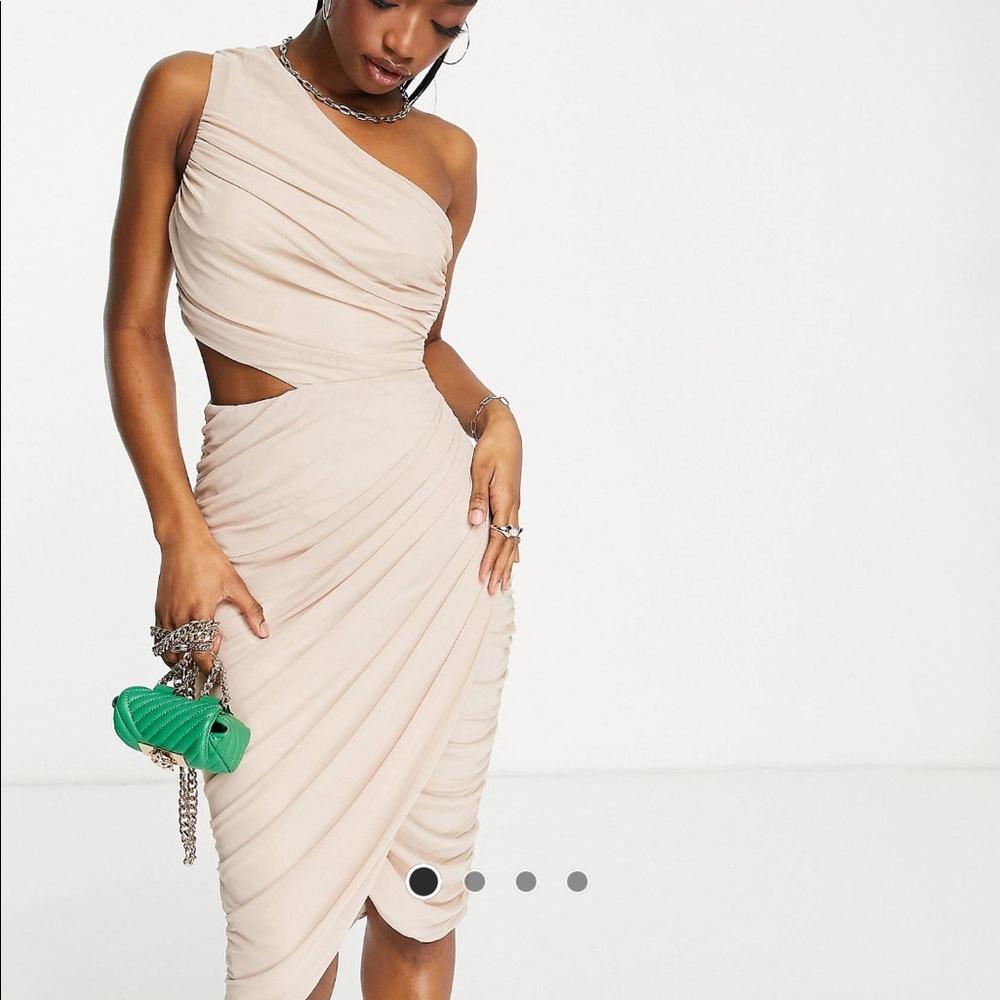 Asos ruched dress